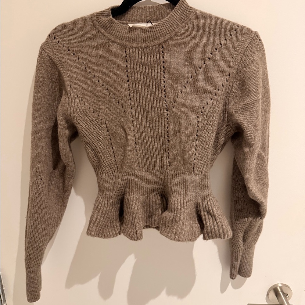 H&M Conscious Taupe Women's Sweater